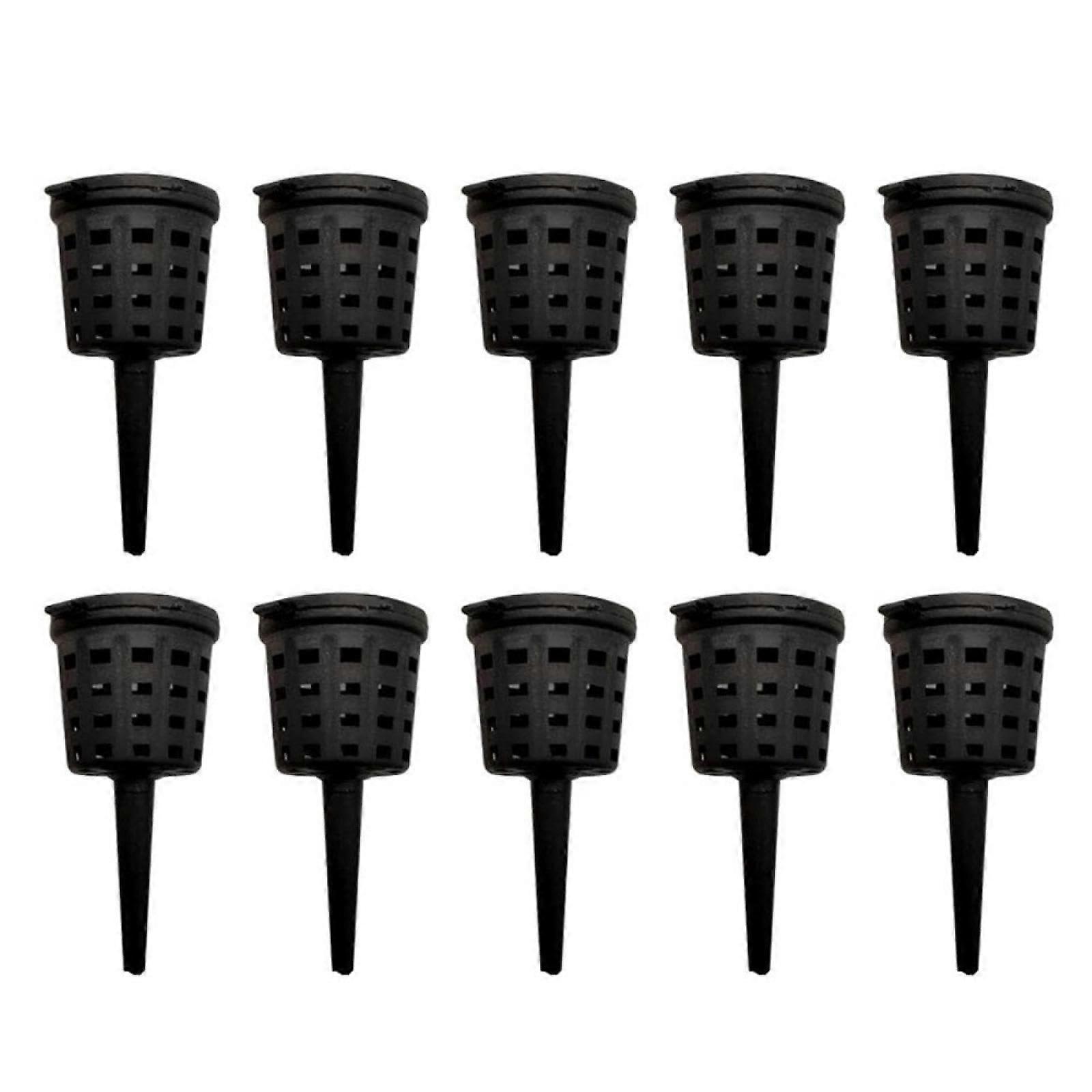 Fertilizer Basket with Lid for Aquatic Plants, Secure Root Feeding Design, 50pcs