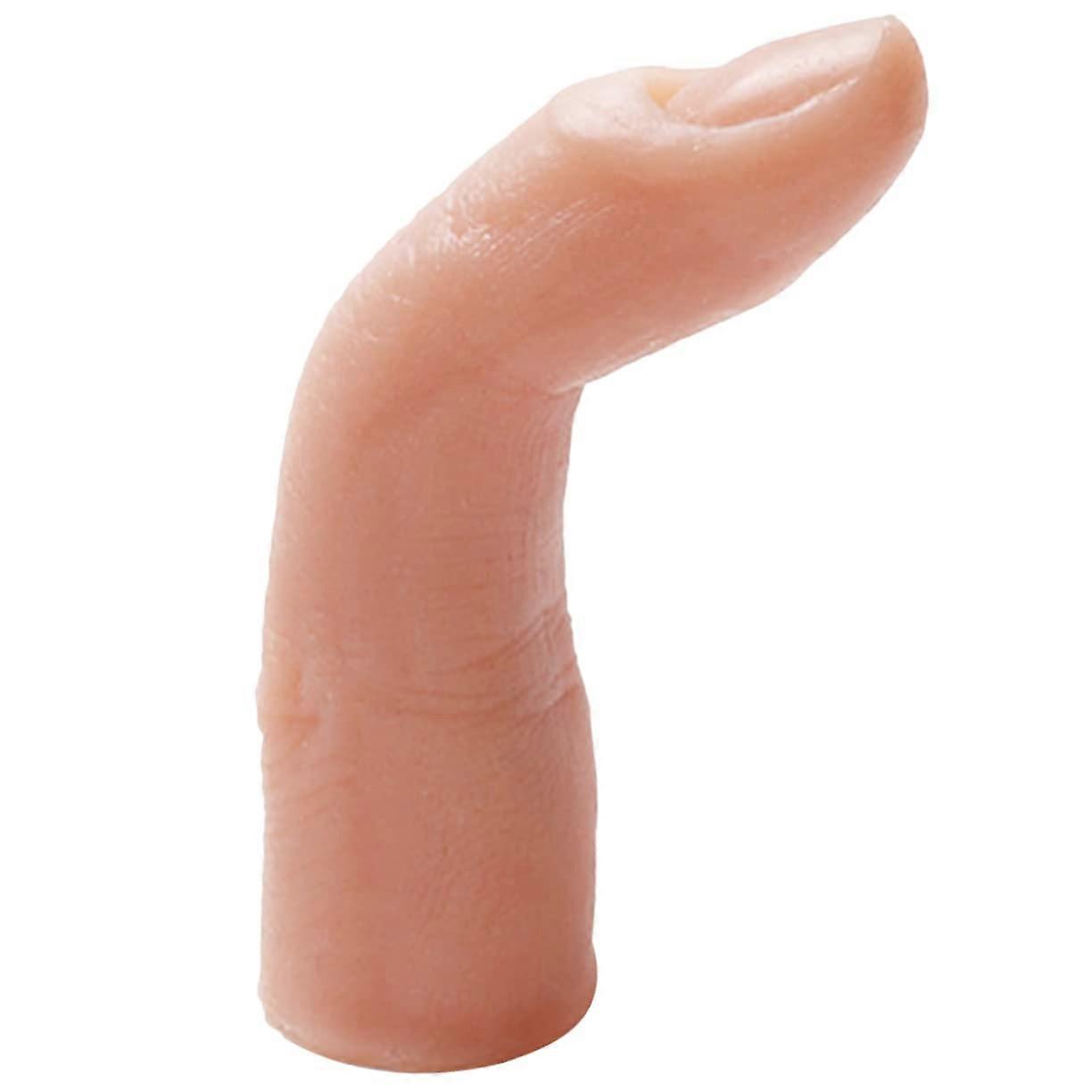 Reusable Silicone Nail Practice Finger with Realistic Texture for Beginners and Nail Art Training