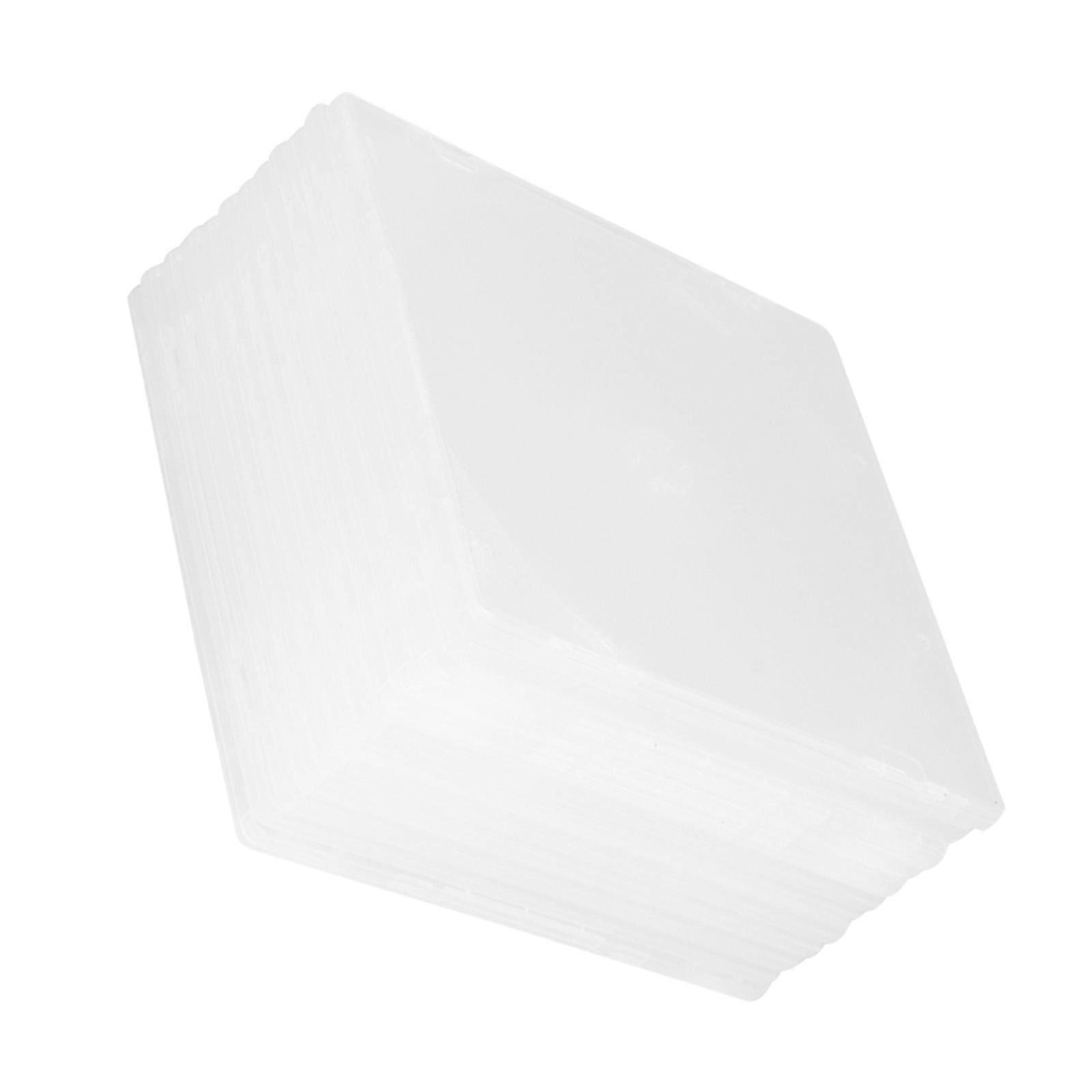 Cd Box Ultrathin Dvd Case for Storage Use 25Pcs Transparent Portable Pack