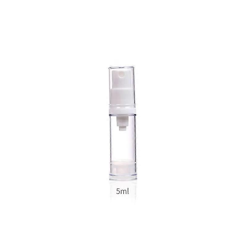 Airless Foundation Bottle with Pump, Compact Refillable Travel Cosmetic Container for Makeup