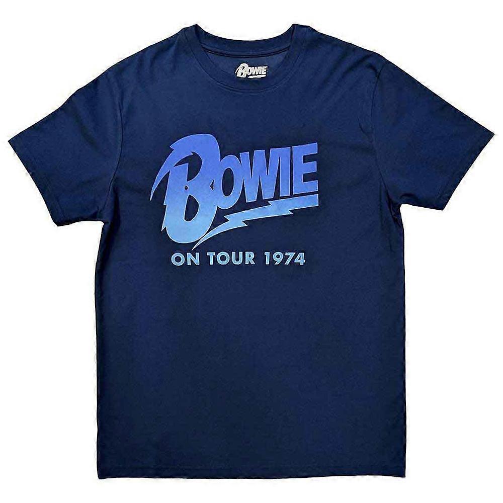 David Bowie On Tour 1974 T Shirt