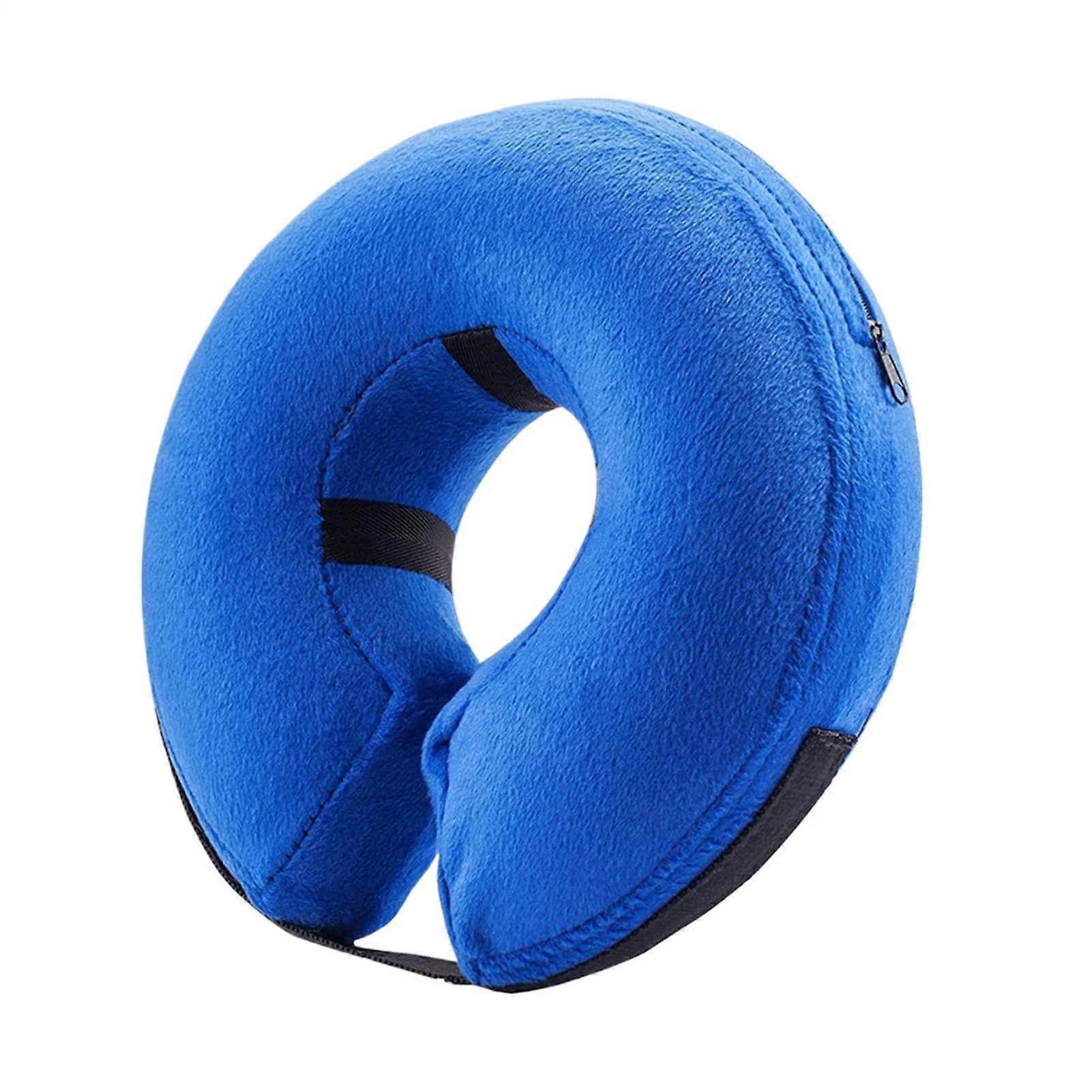 Inflatable Dog Cone for Surgery Recovery, Soft Adjustable Pet Collar with Scratch Prevention Design