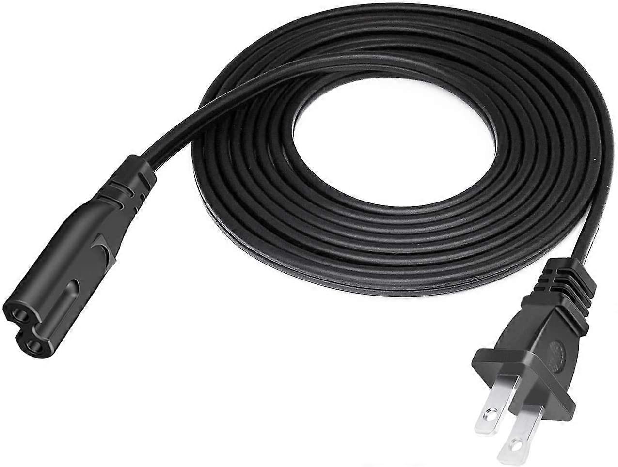 1FT 2 Prong Replacement AC Power Cable for PSP 3000 and Universal Electronics