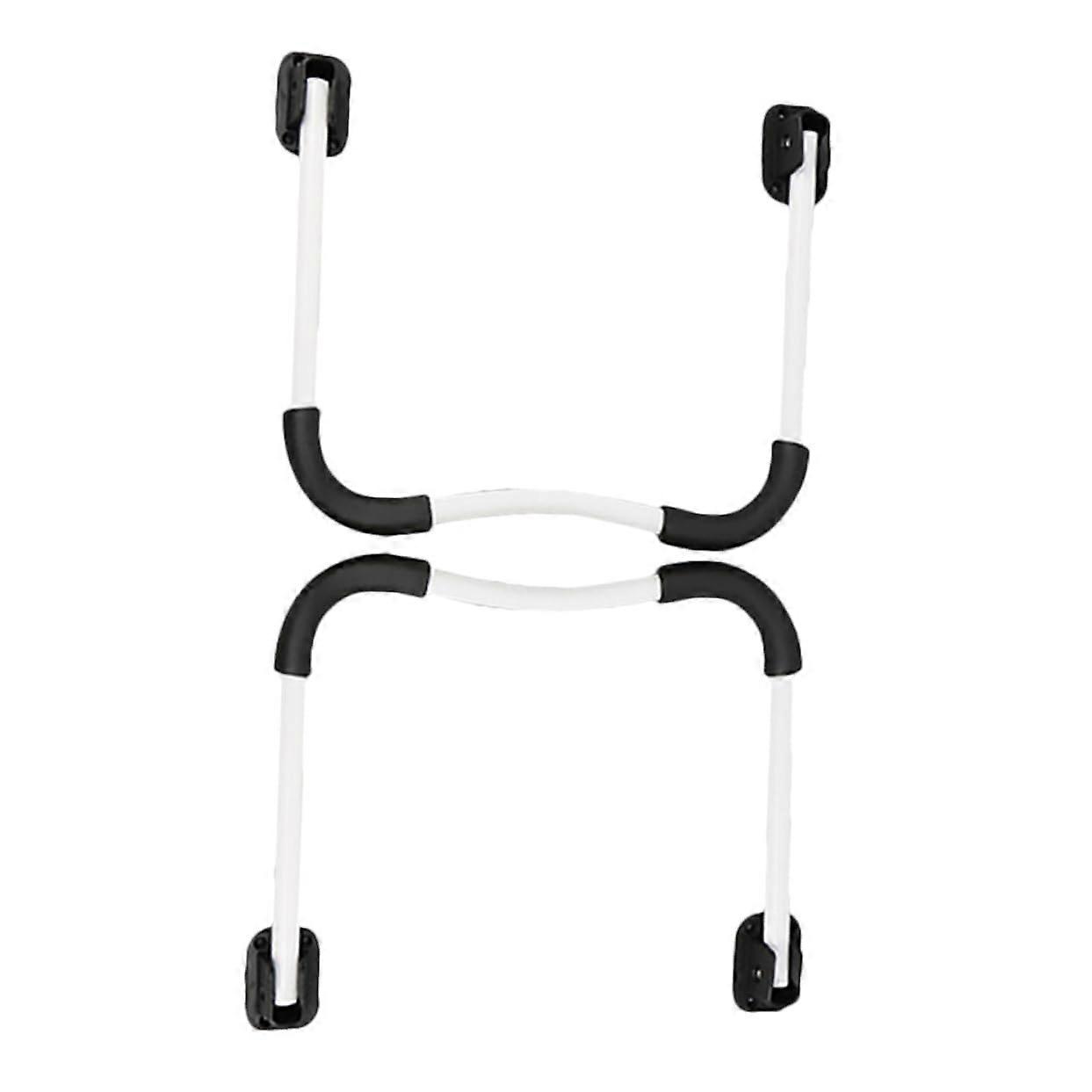 2pcs Heavy Duty Folding Table Legs Metal Desk Supports SpaceSaving Design Easy Installation