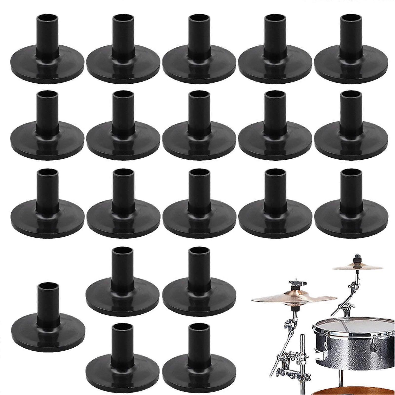 1.5 Inch Drum Sleeves Replacement Set 20 Pack Compact Drum Protectors for Drum Kit Travel Use