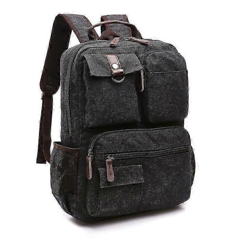Men's canvas backpack shoulder bag