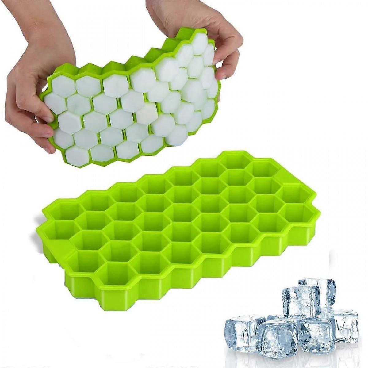 Silicone Ice Cube Tray BPA  Flexible Nonstick Mold for Freezer Baking and Home Kitchen