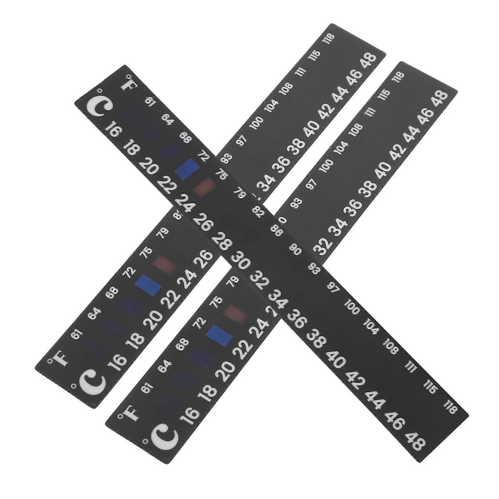 Brewing Thermometer Strip 3pcs Accurate Fermentation Temperature Sticker for Home Brewing and Baking