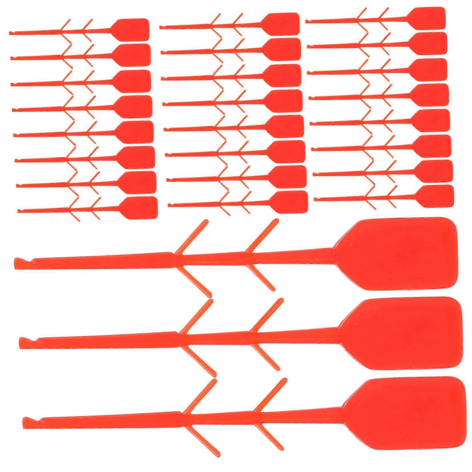 Fire Extinguisher Tamper Seal Tags with Bright Red Visibility and Easy Loop Lock for Inspection