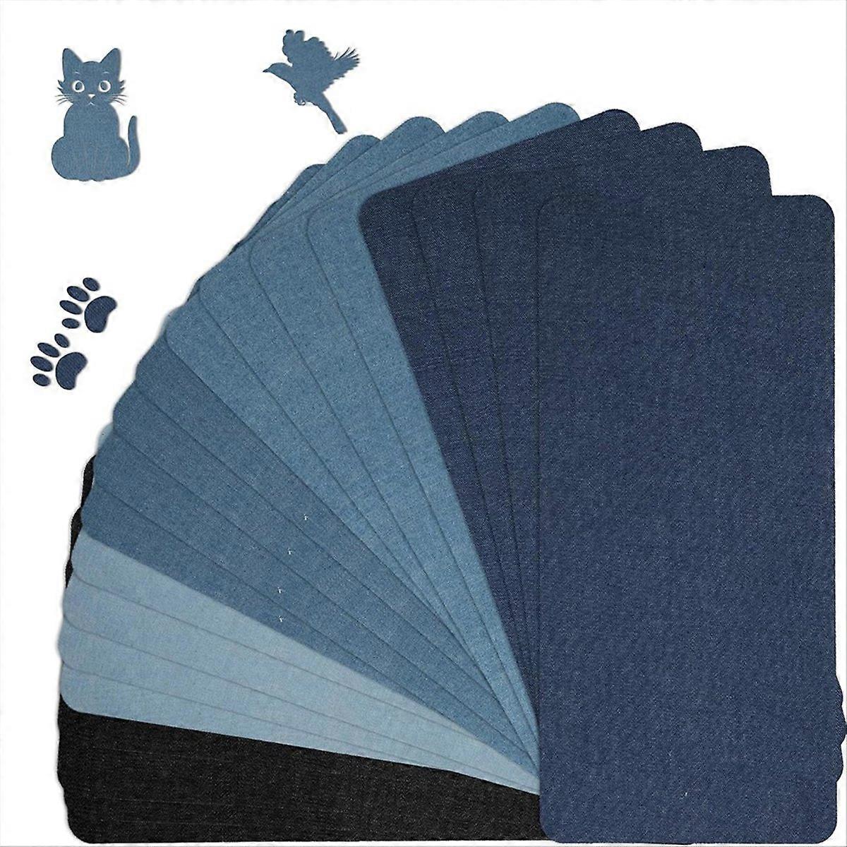 20 remendos para passar a ferro em jeans, 11 x 5,12 polegadas