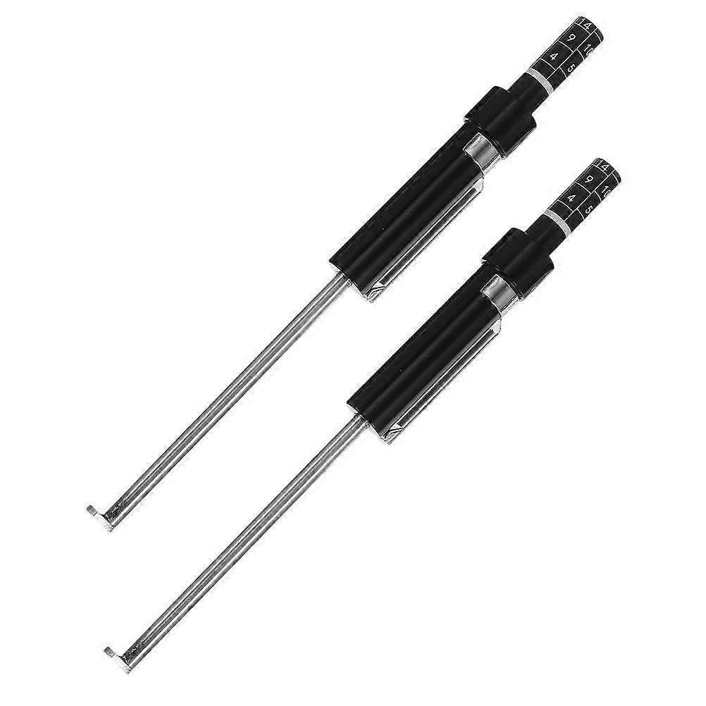 Car Brake Pad Thickness Gauge for Precise Measurement 2Pcs