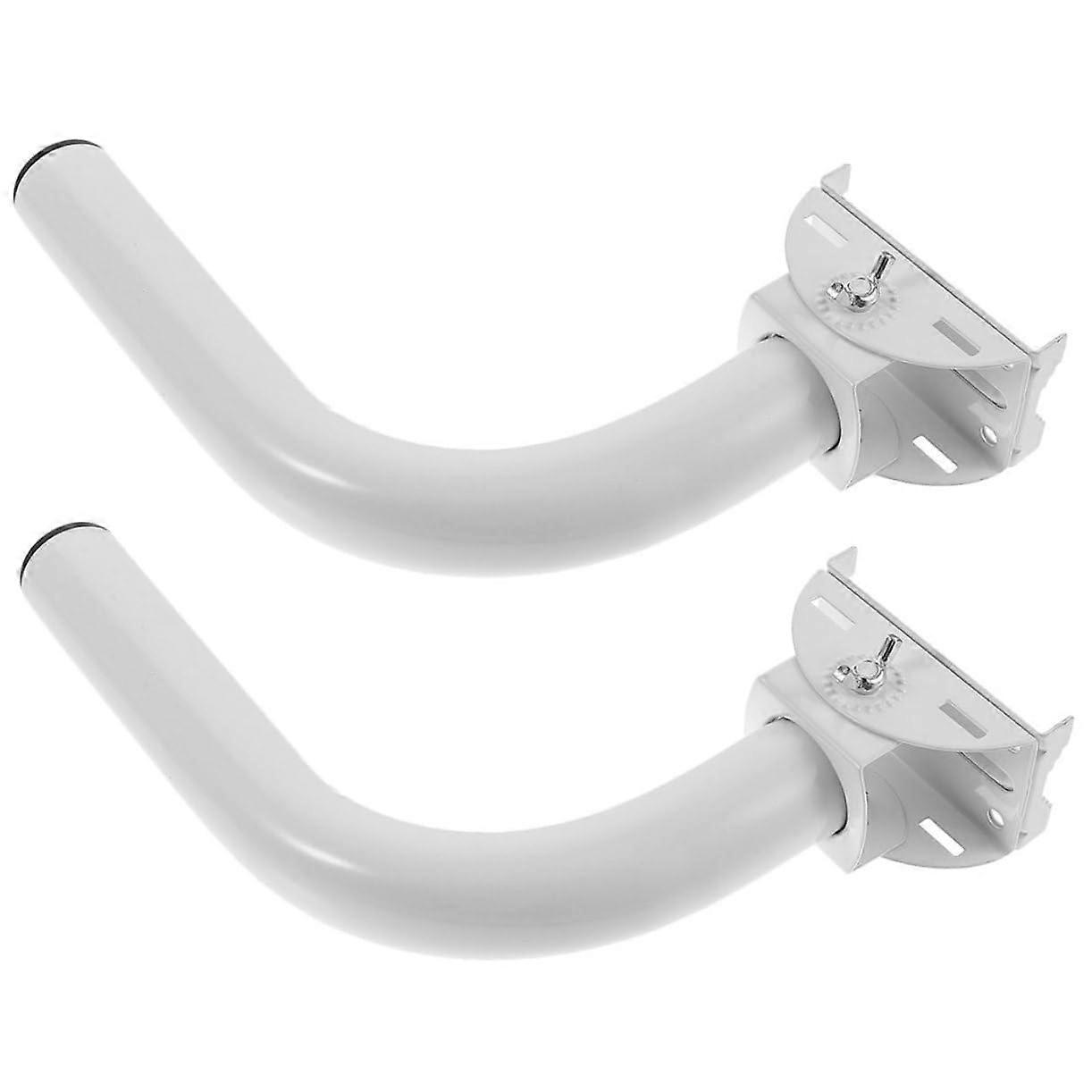 Adjustable Outdoor Antenna Mounting Bracket 2pcs WallMounted Pole for Wireless CPE