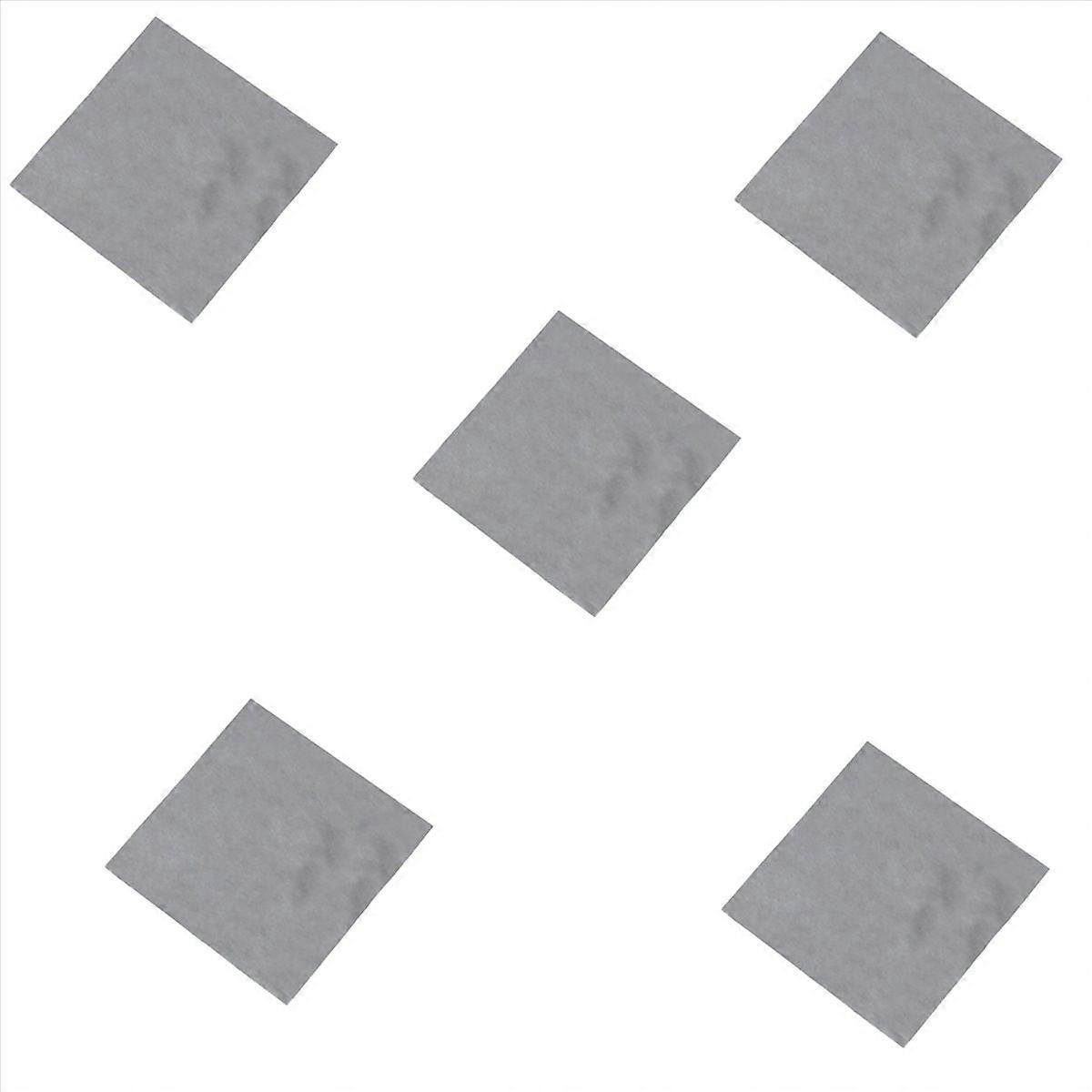 100pcs Sweets Candy Package Foil Paper Square (Silver)