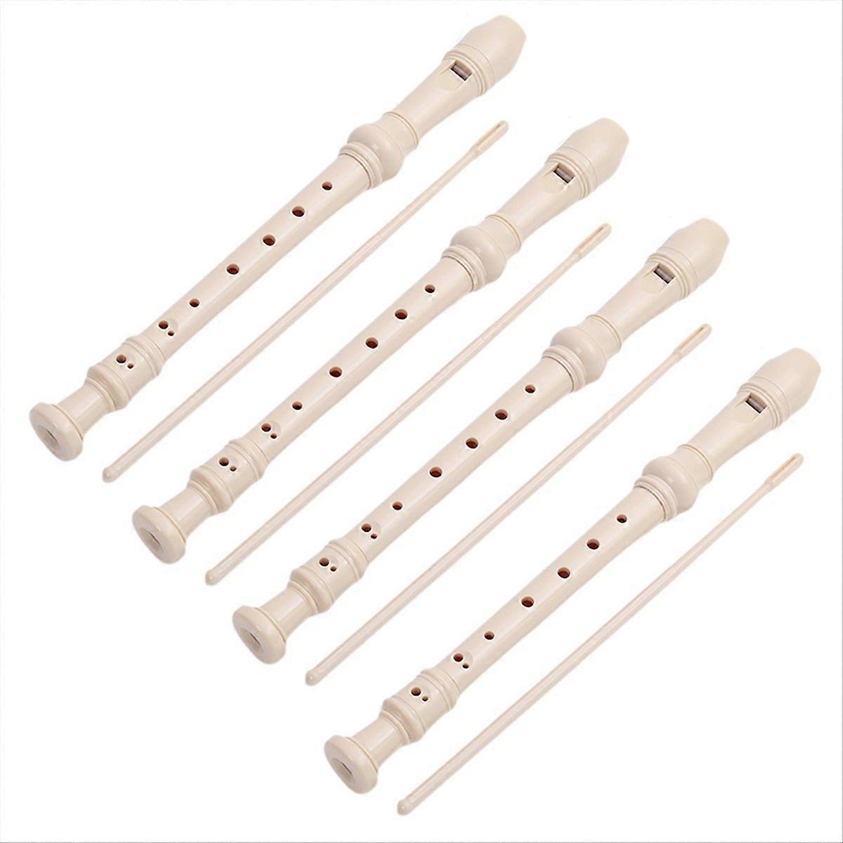 milky ABS recorder 8-hole treble children's entry-level flute