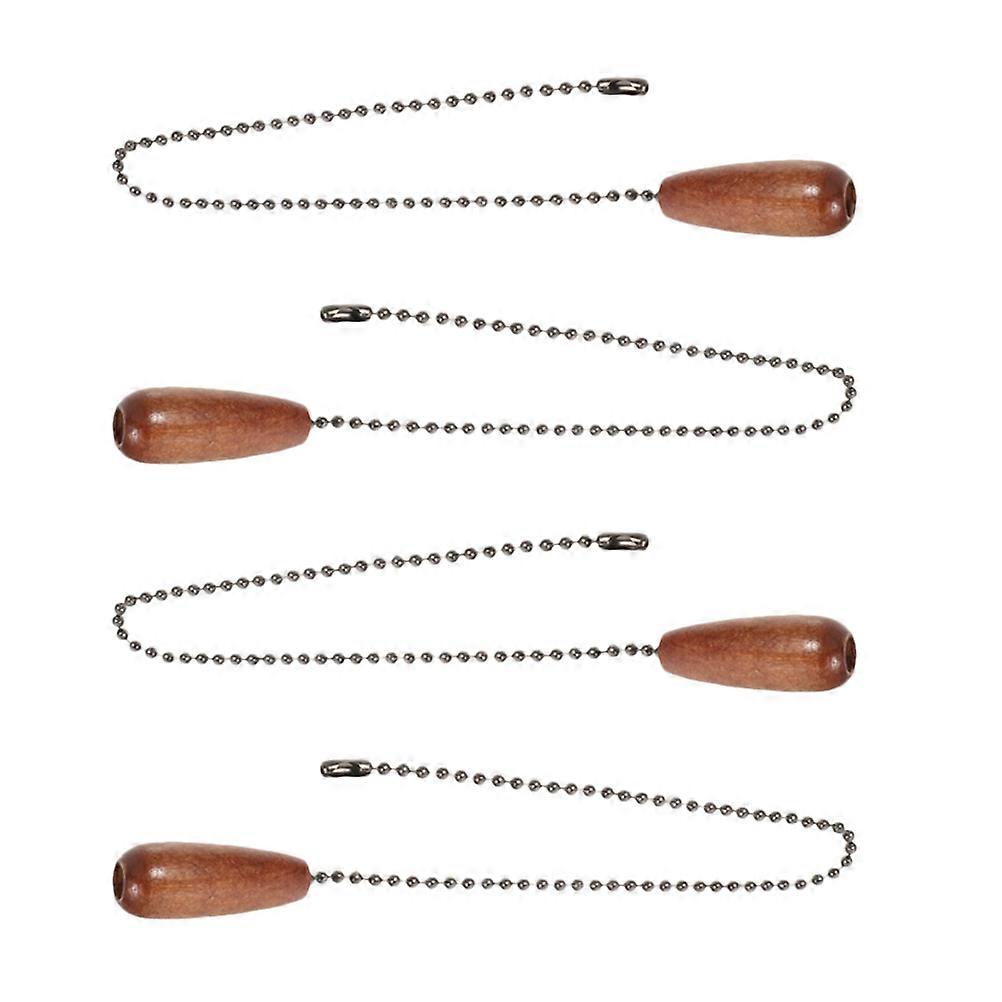 Light Pull Chain Wood Decoration for 16Pcs Vintage Ceiling Fan