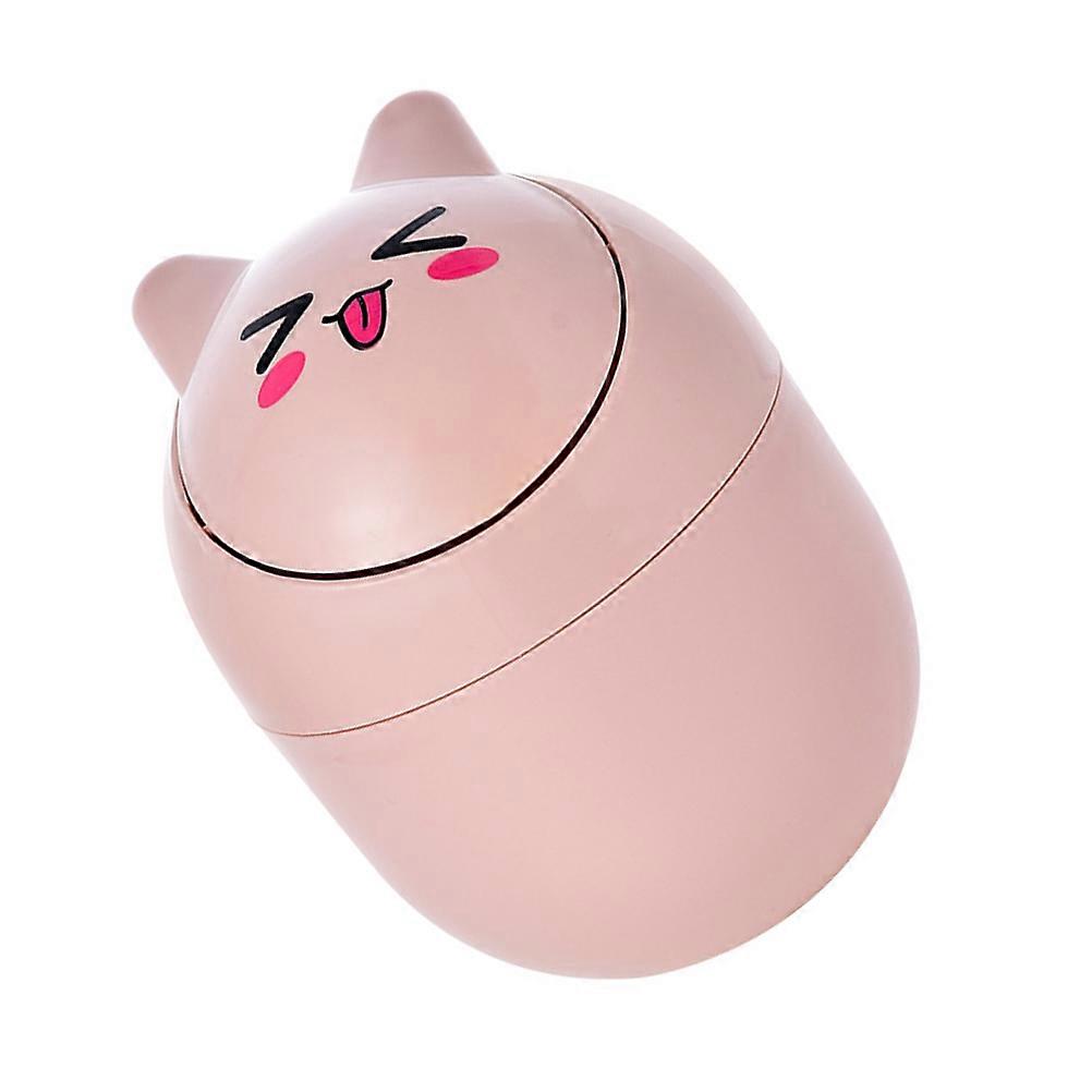 Lovely Trash Bin Desktop Trash Can for Home Use 1Pcs