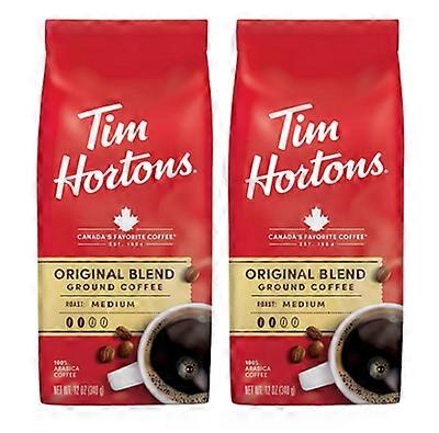 Tim Hortons Original Blend Ground Coffee 2 Pack