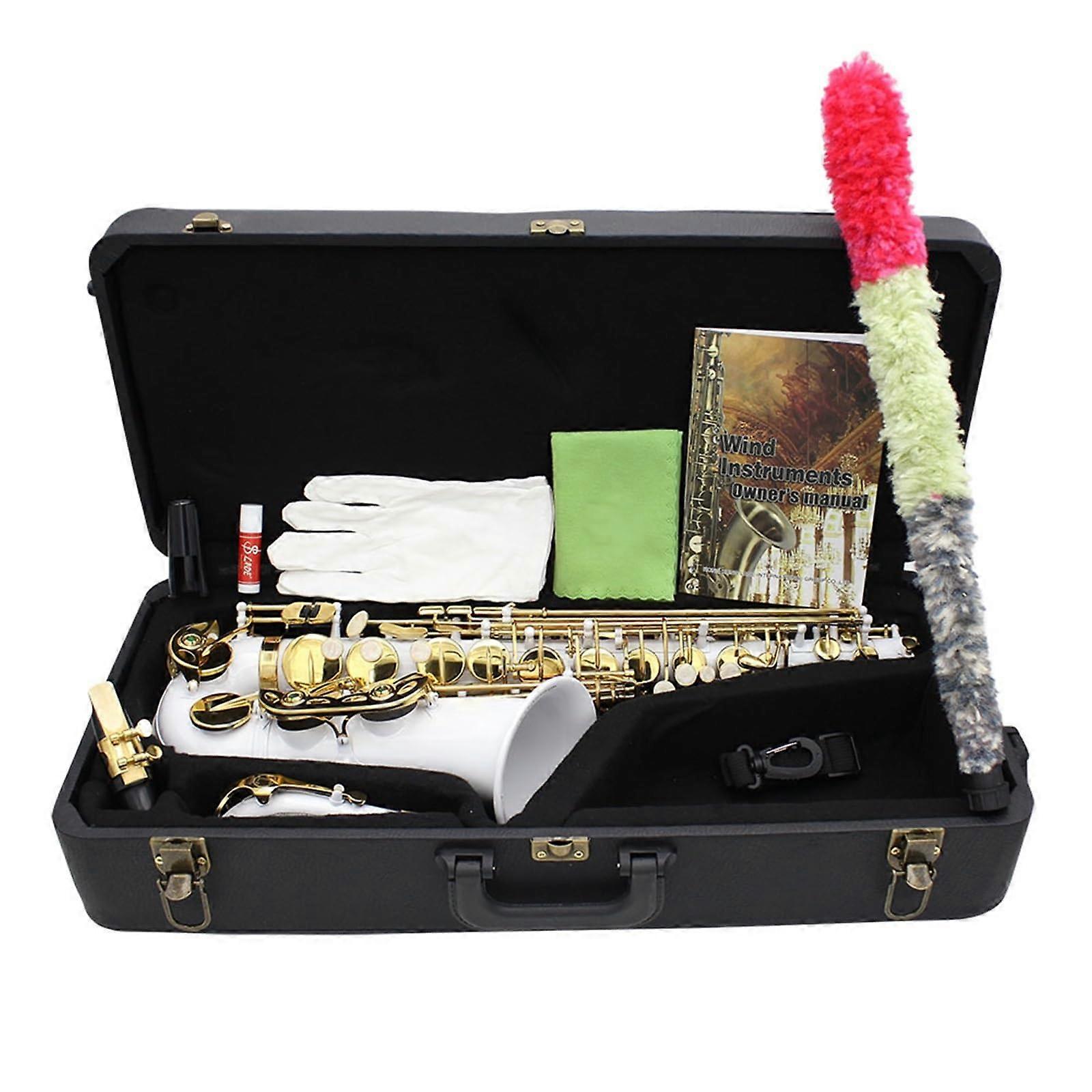 Alto Saxophone E Flat Key with Ergonomic Keys for Beginners and Professionals