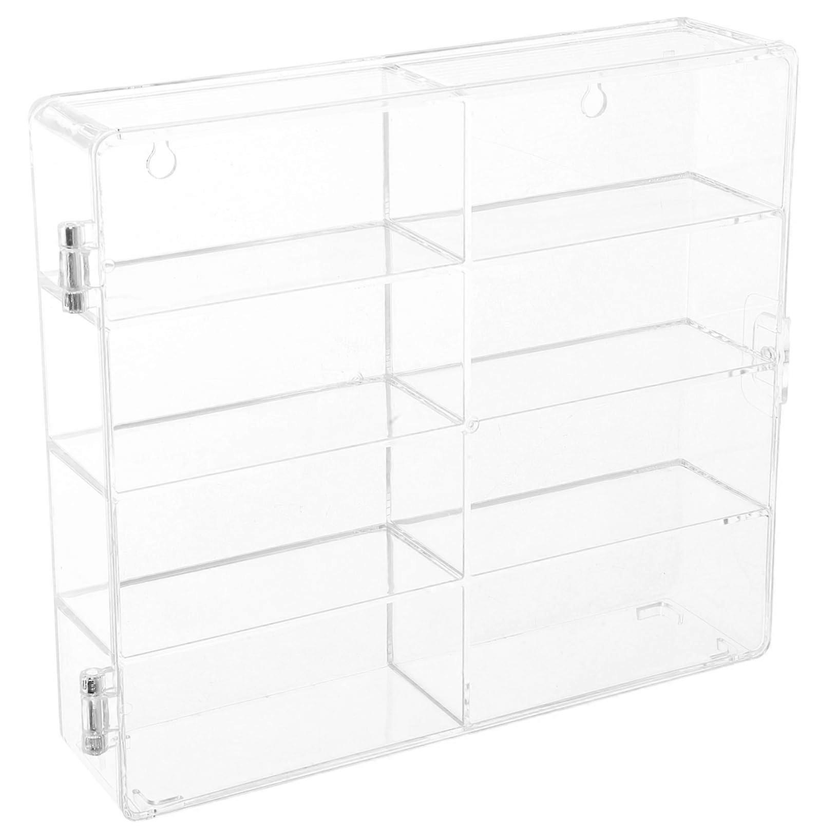 Transparent Acrylic Model Car Display Case Dustproof Collector Showcase Box SpaceSaving Organizer