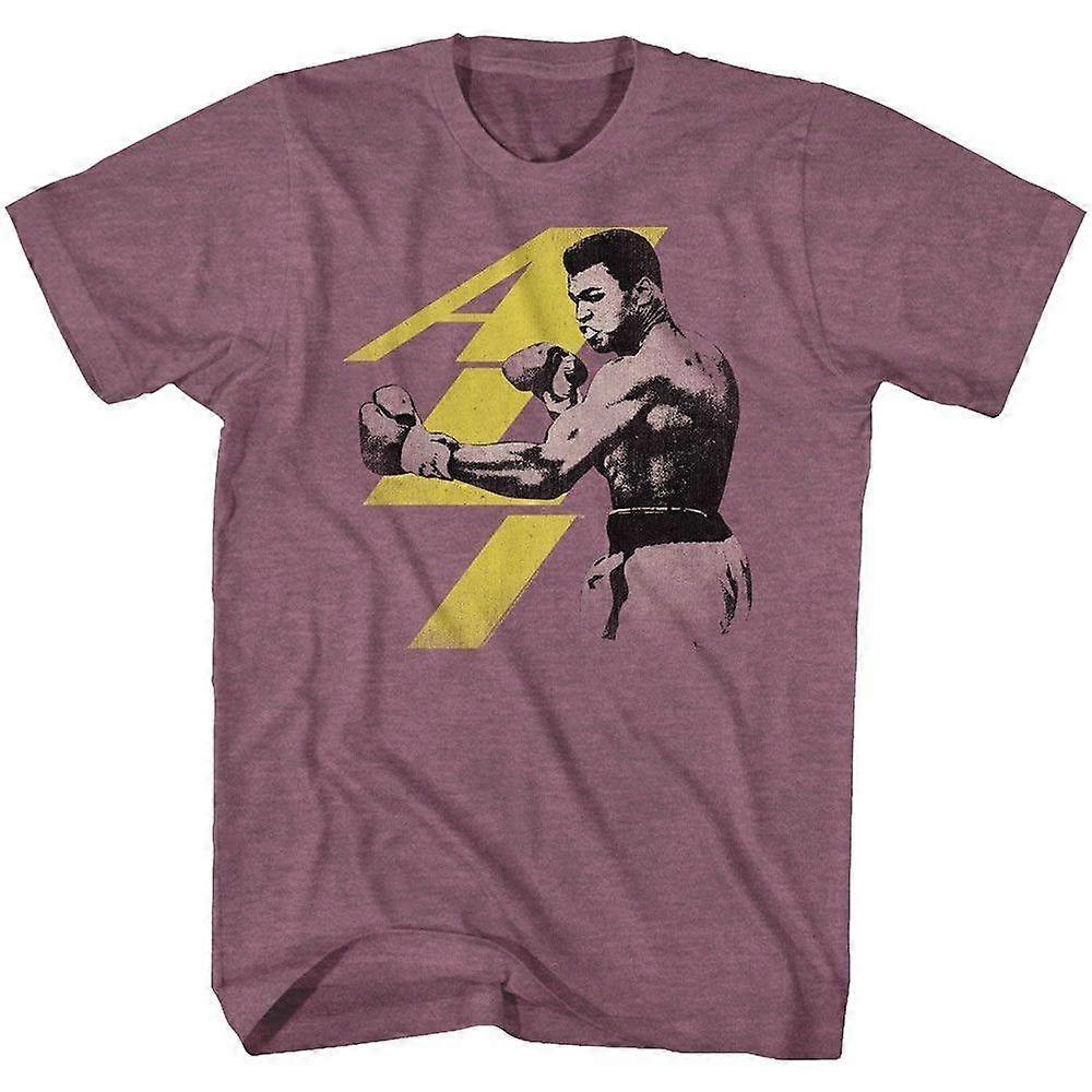 Muhammad Ali Punch Heather TShirt A2487