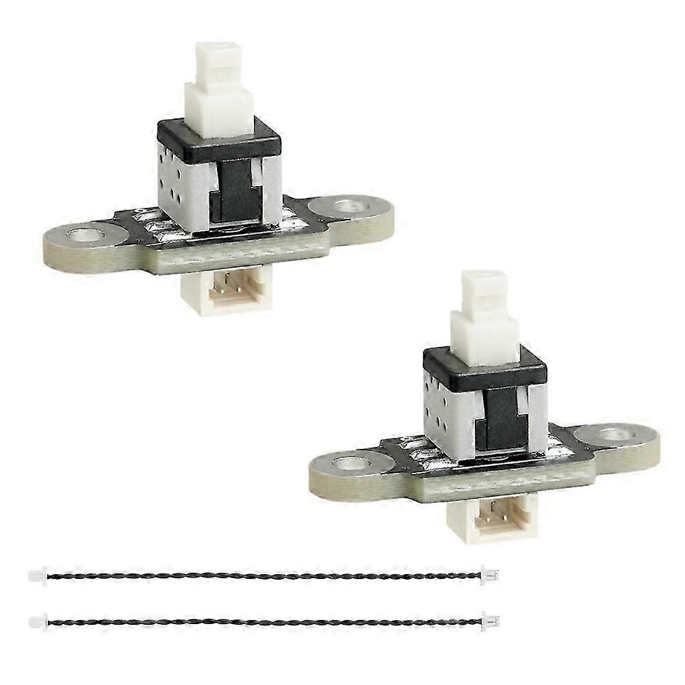 2PCS for Bambu Lab CyberBrick Self-Locking Button Switch with SH1.0 Connector - 3D Printed Model Componet