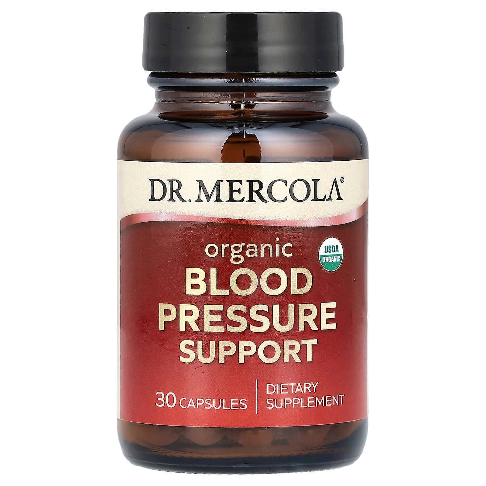 Dr. Mercola, Blodtrycksstöd, 30 kapslar