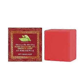 Youdaoplaceholder0 Hanchobit Rose Essential Oil Bath Soap Daily Bath Care Soap Moisturizing Soothing Rose Light Fragrance Lasting
