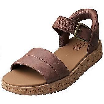 Skechers Slip-ins Bobs Sun Vibe Vegan Womens Walking Sandals in Chocolate