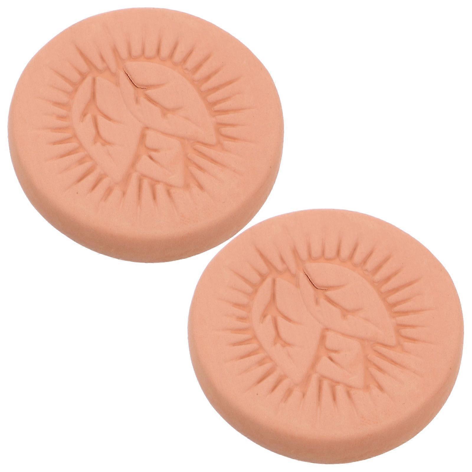 Humidity Control Devices Clay Humidification Sheet for Cigars 2Pcs