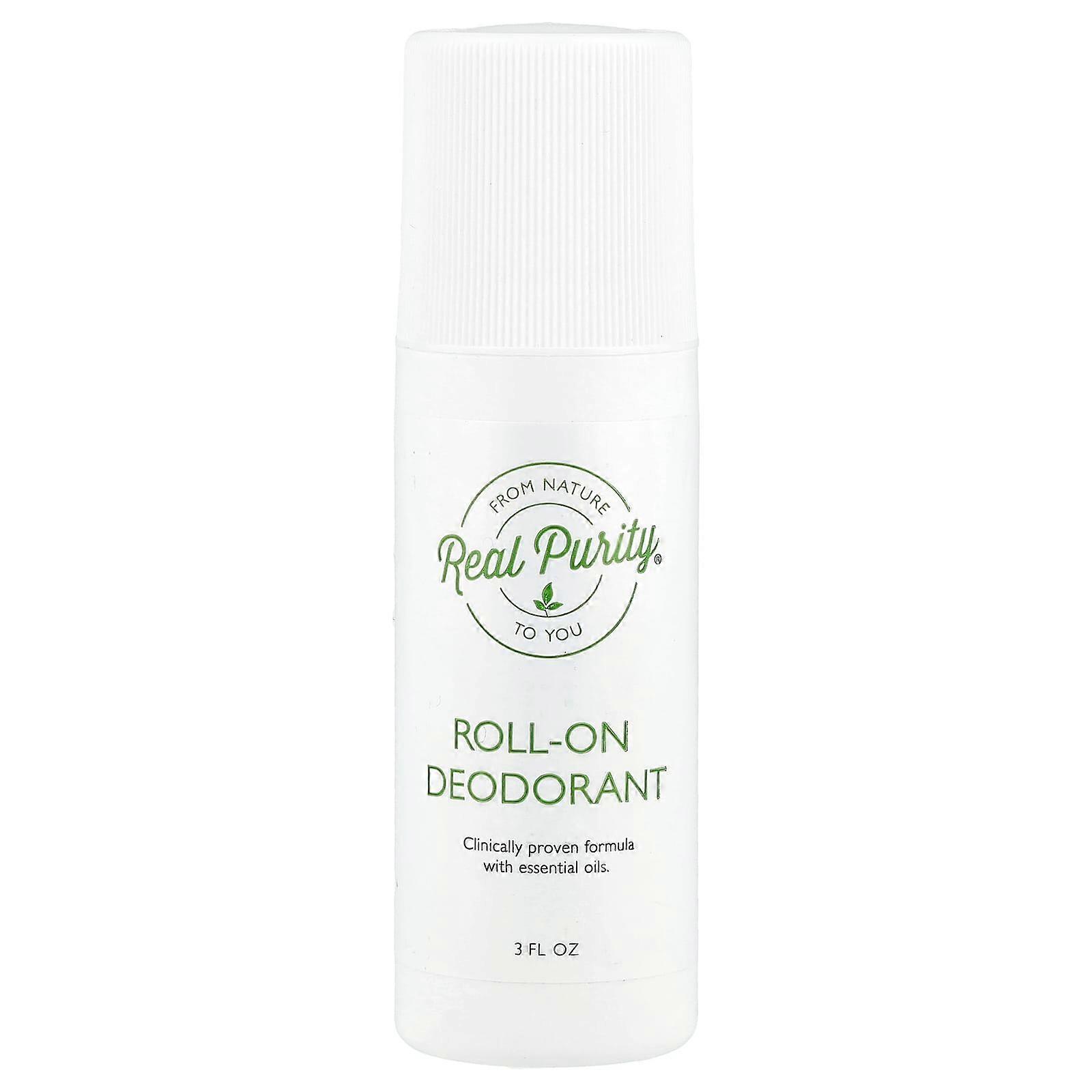 Real Purity, Roll-On Deodorant, 3 fl oz
