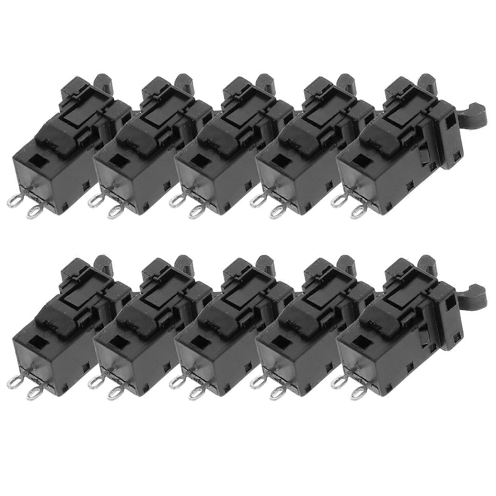 Garbage Can Lid Latch Push Assembly for Replacement 10Pcs Pack