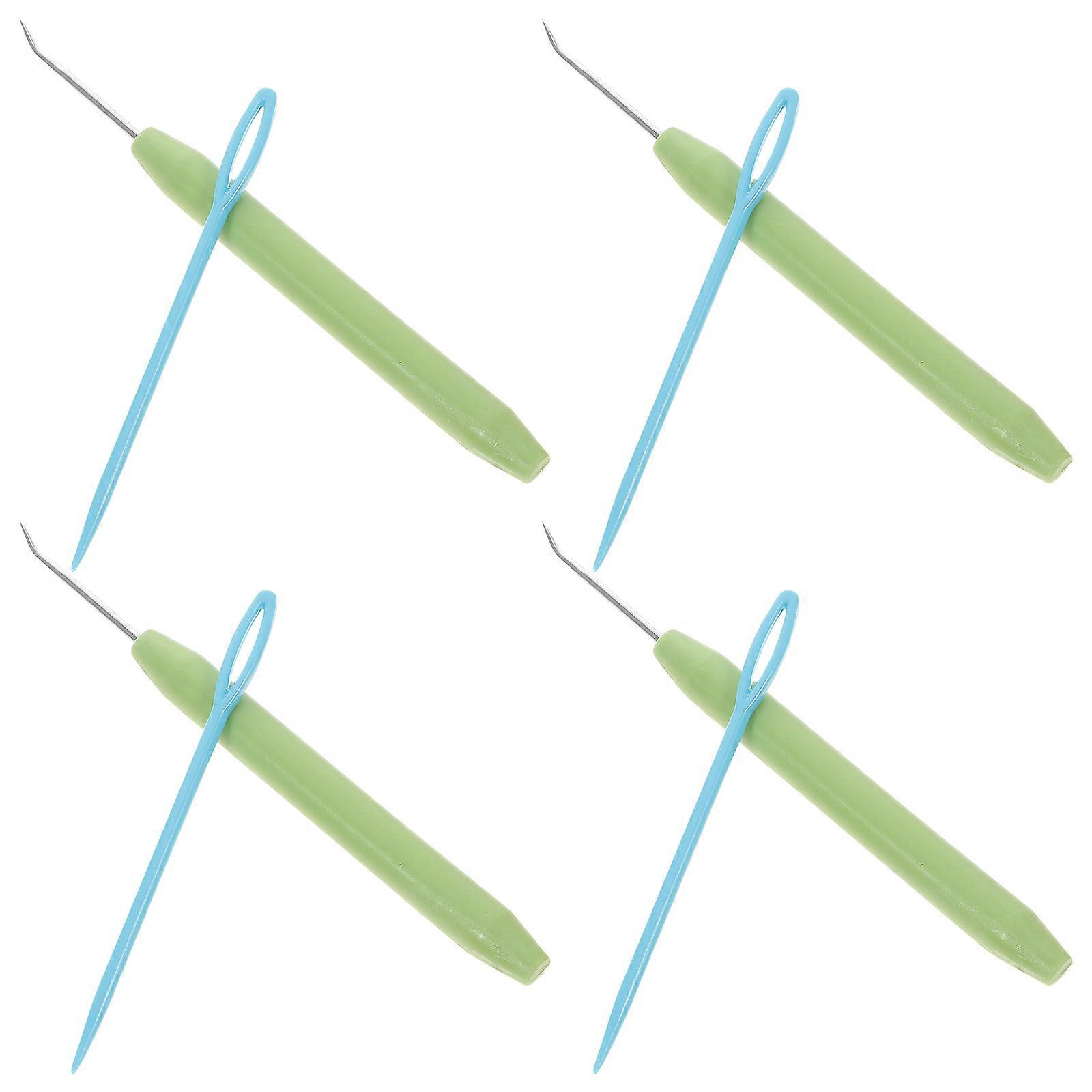 Knitting Needles Loom Hook Tools for Knitting 4Sets Colorful Assorted