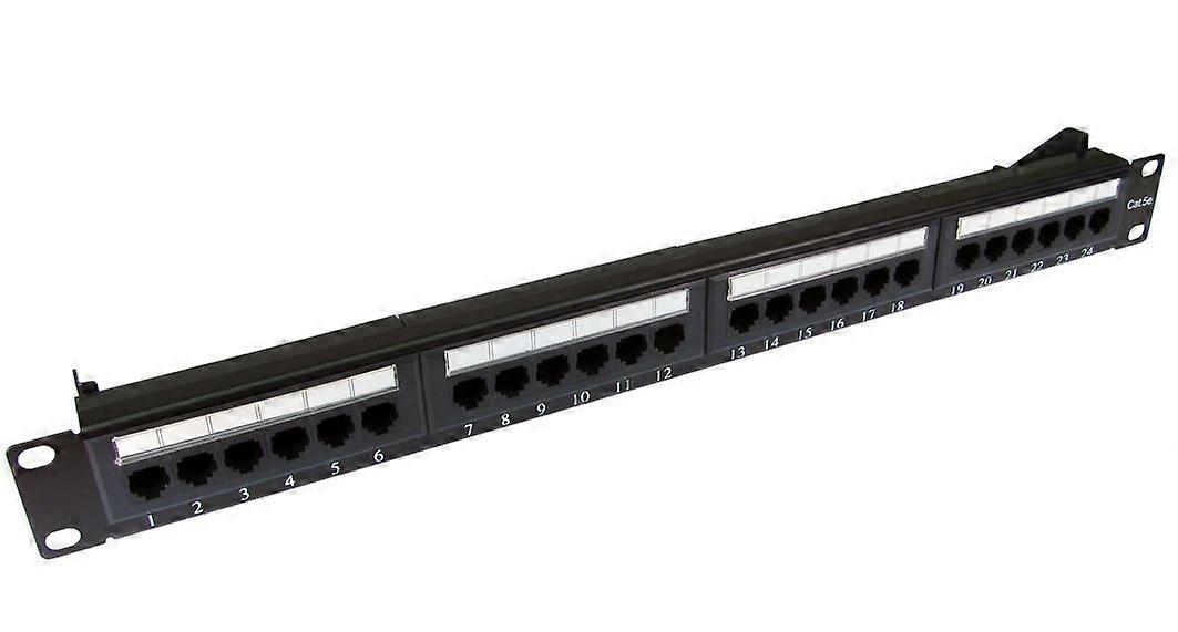 CMS Cables 24 Port Cat5e Patch Panel