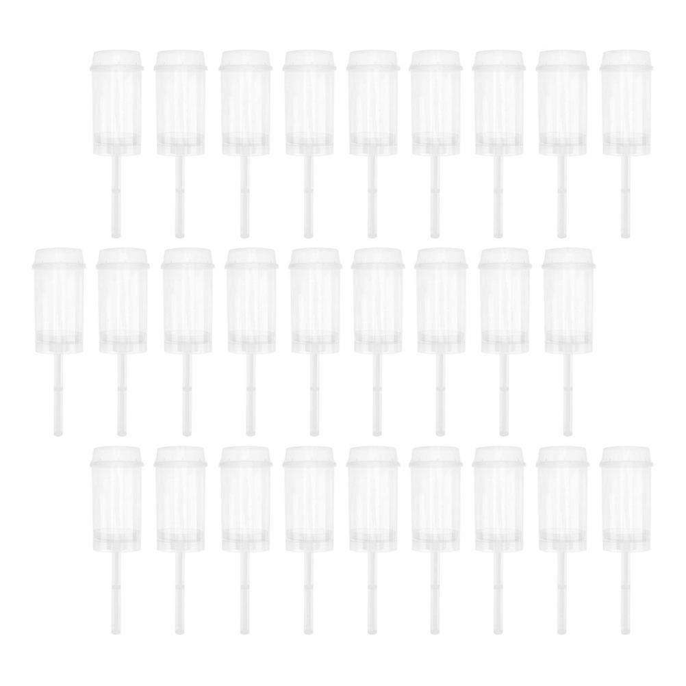 Plastic Cake Holders Push-Up Cups for Cake Storage Use 40Pcs Transparent