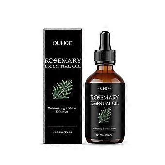 Rosemary Soft Hair Care -eteerinen öljy ravitsee hiusrakkuloita Vahva, pehmeä, paksu ja kiiltävä hiustenhoitoöljy