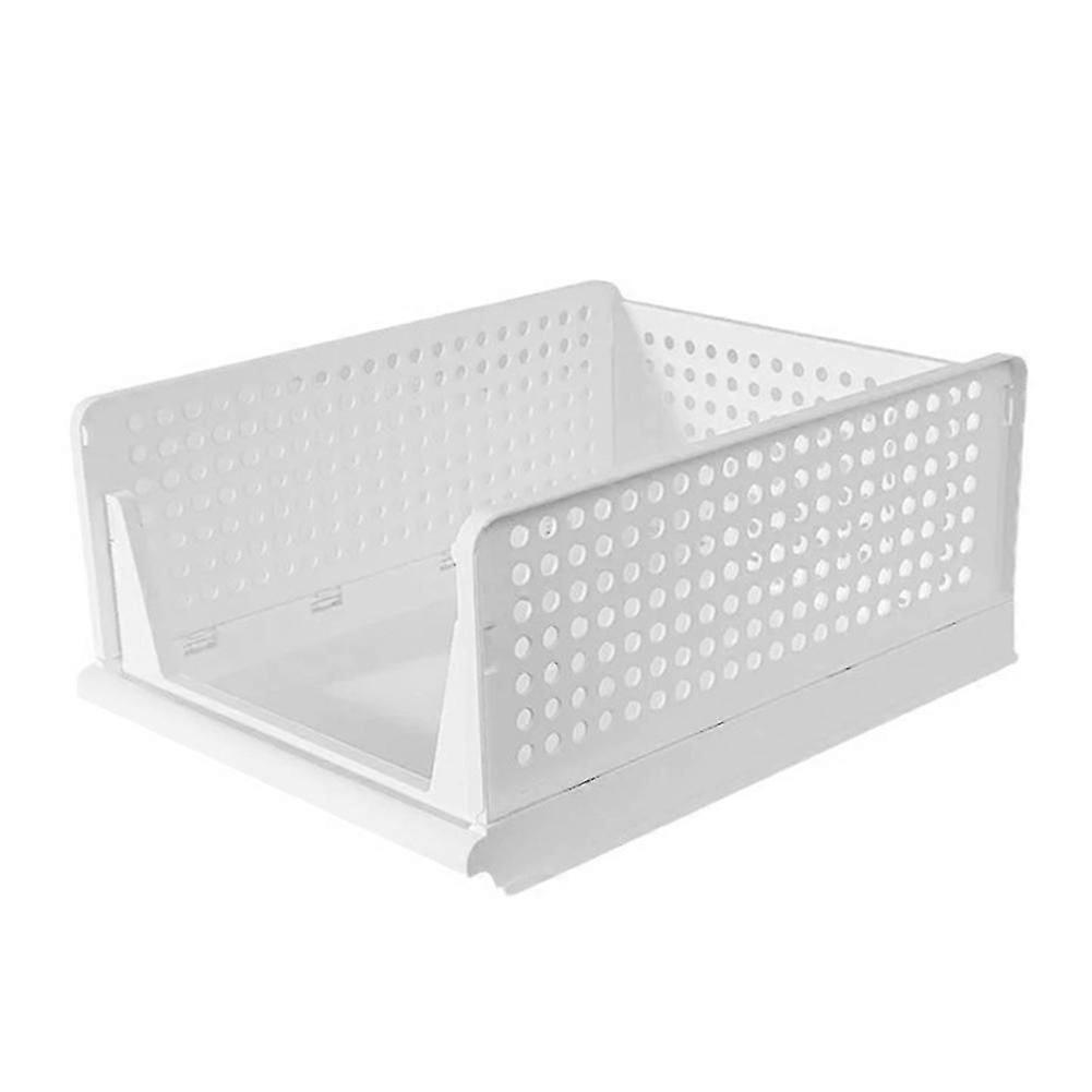 Stackable Wardrobe Storage Box Multi-Function Foldable Suitable for Wardrobe Storage Clothing Drawer Storage Box