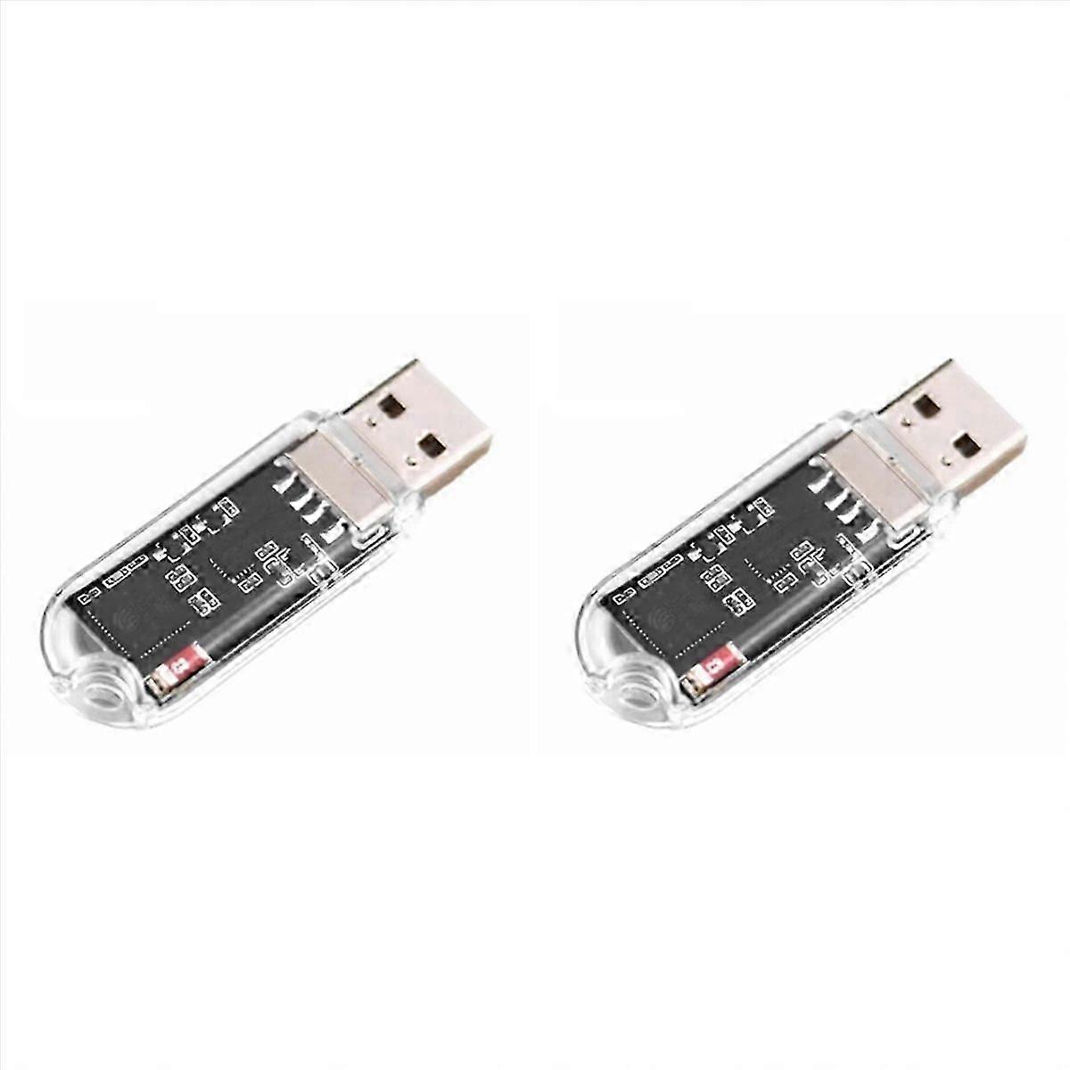 Compact USB Dongle Development Board, Bluetooth Gateway, Built-in Ceramic Antenna, Supports MicroPython & ESPHome, 2-Pack