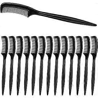 15 Pcs Plastic Eyelash Comb, Portable Eyebrow Brush and Lash Separator, Durable, Reusable, for Home and Travel Use