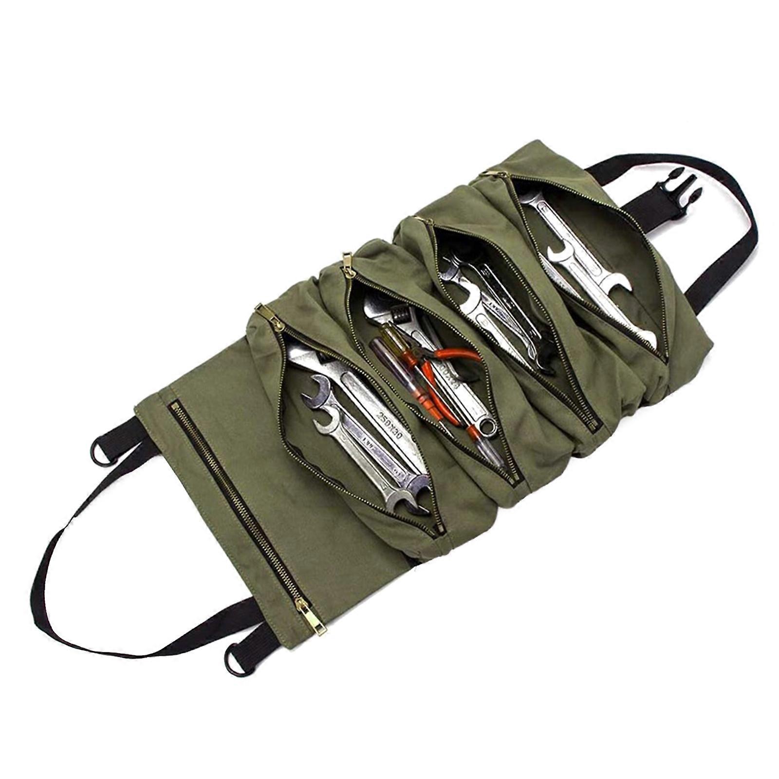 Flexible Equipment Management Roll With Solid Build And Spacious Sections For Specialists Multicolor