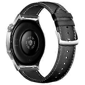 Cinturino compatibile con Huawei Watch GT 5 46mm, cinturino da polso in silicone testurizzato effetto pelle da 22mm YTQ
