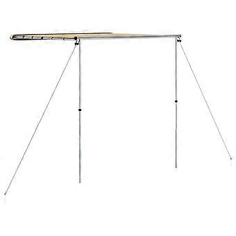 vidaXL Luifel voor camper en caravan 2,4x2x2,15 m beige
