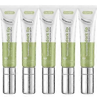 Crema para labios oscuros, bálsamo aclarador de labios seco, agrietado, tratamiento hidratante para eliminar arrugas labiales, crema con miel y aceite de semilla de jojoba, labios oscuros naturales