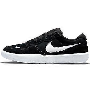 Chaussures de skateboard unisexes Nike SB Force 58 en textile et cuir de vachette refendu respirant CZ2959-001