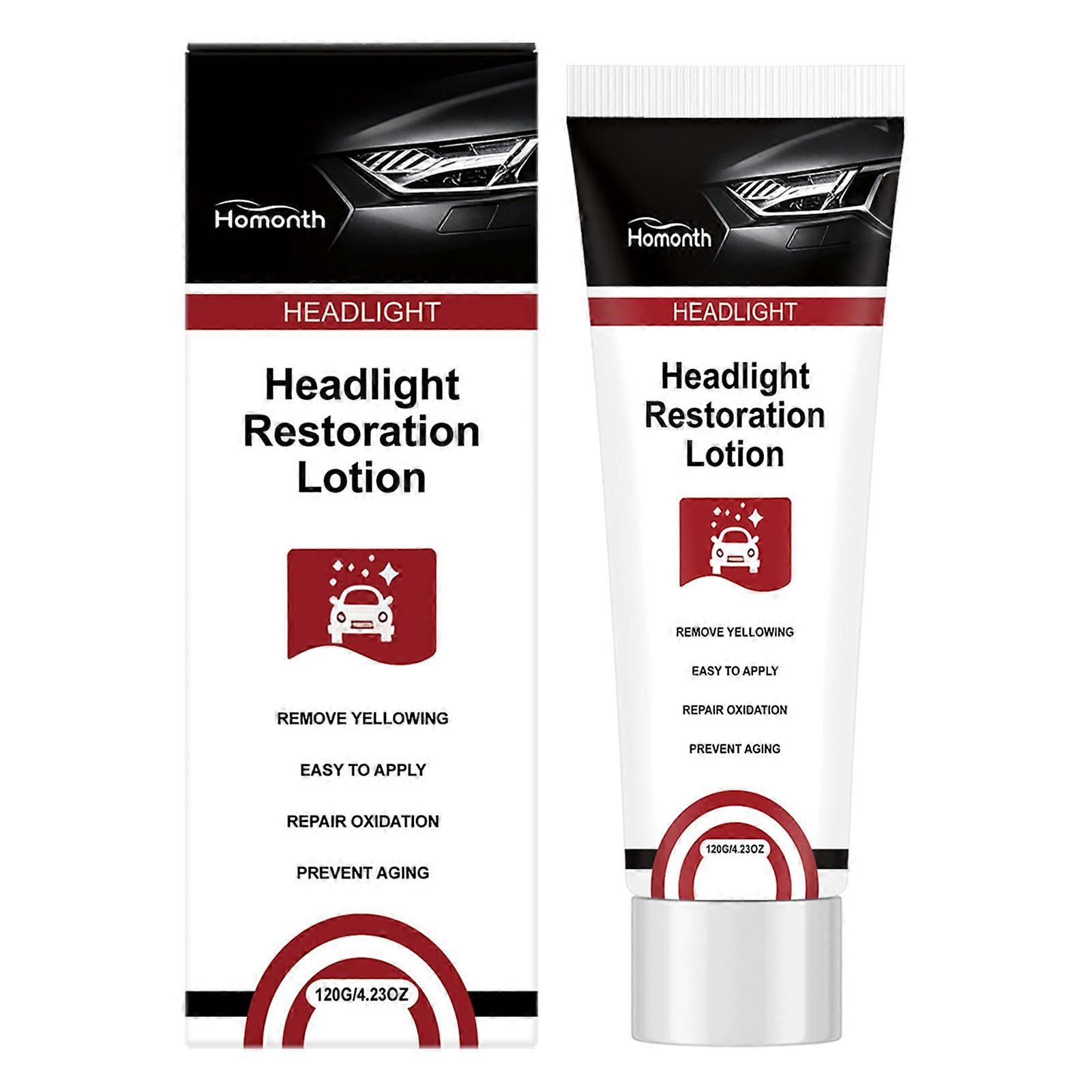 Professional Grade Headlight Restorer Fix Cloudy Headlights for All Headlights