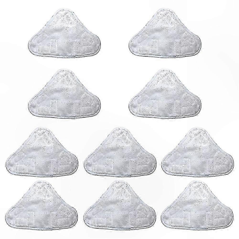 Microfiber Mop Pads Replacement, Washable Floor Cleaning Cloth Covers (10 Pack)