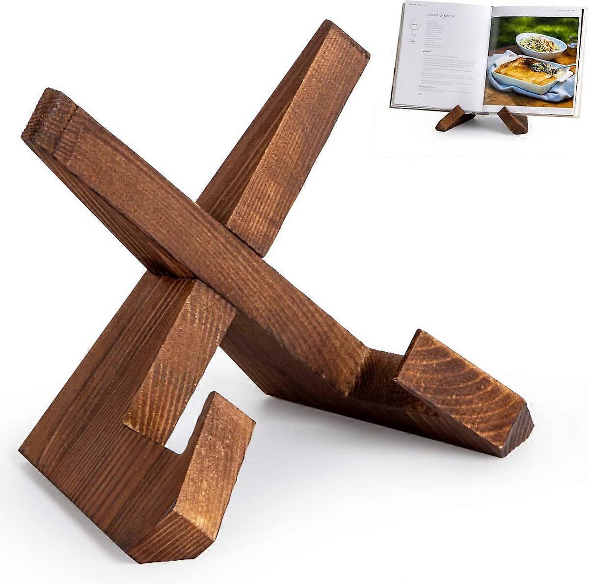 Recipe Rack Multifunctional Kitchen Display Stand Brown Racks & Holders