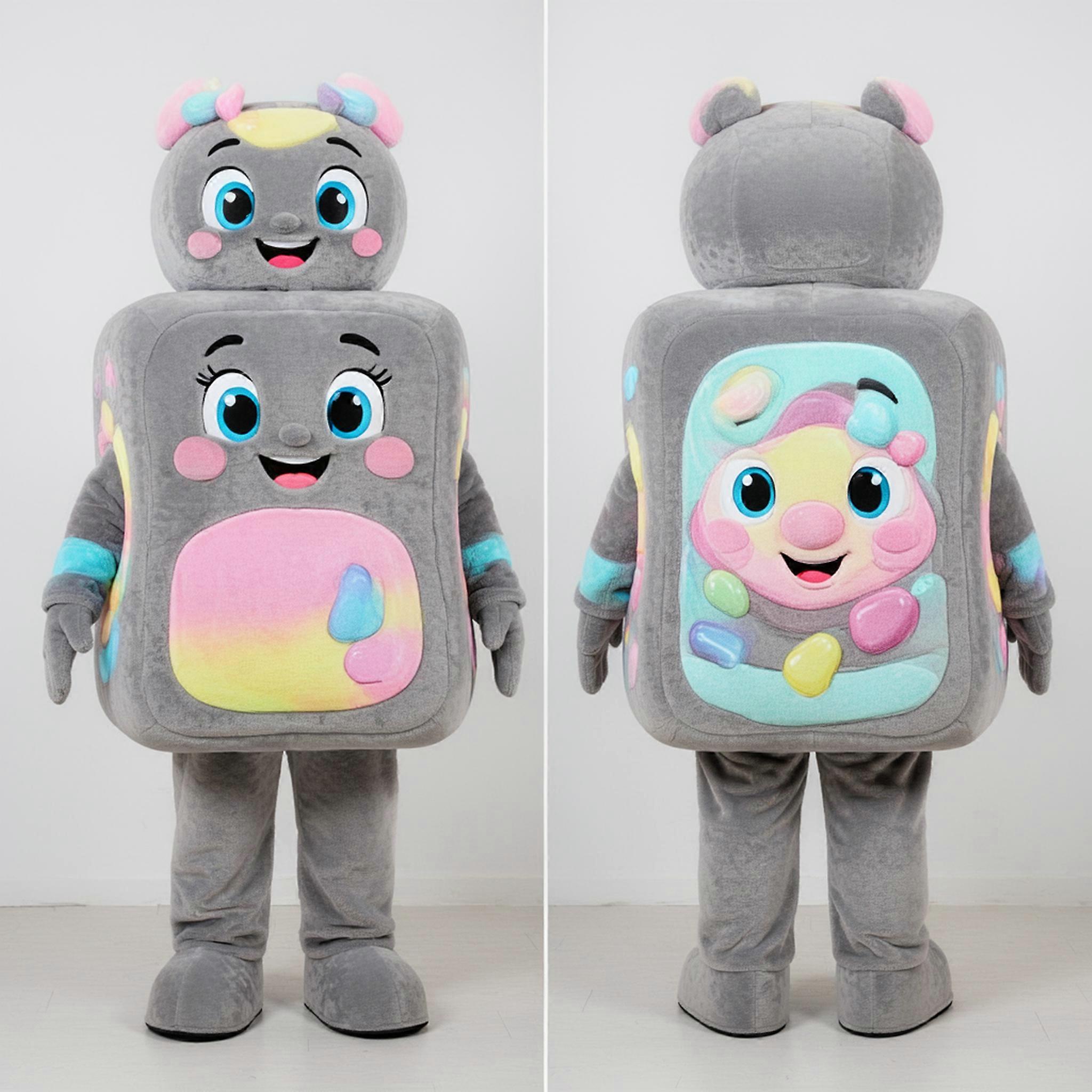 MASTICOT Pastel Blush Candy Box Mascot
