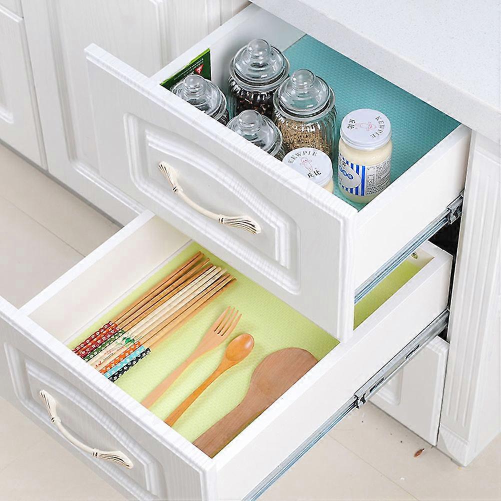 Icebox Mat Drawer Mats for Moisture Absorption 2Set Multi-Purpose