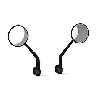 Universal Scooter Rearview Mirror 360 Degree Rotation Adjustable Handlebar Safety Mirror 1 Pair