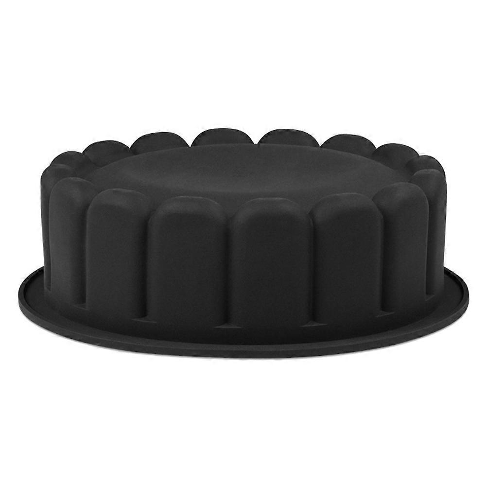 Flower Pattern Cake Mold Baking Mold for Black Silicone Tool
